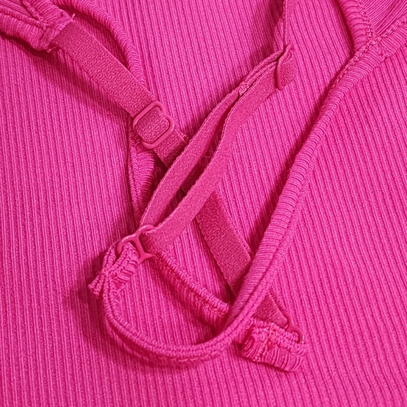 SKIMS Soft Lounge Slip Dress Hot Pink/ Large / NWT - Picture 9 of 10